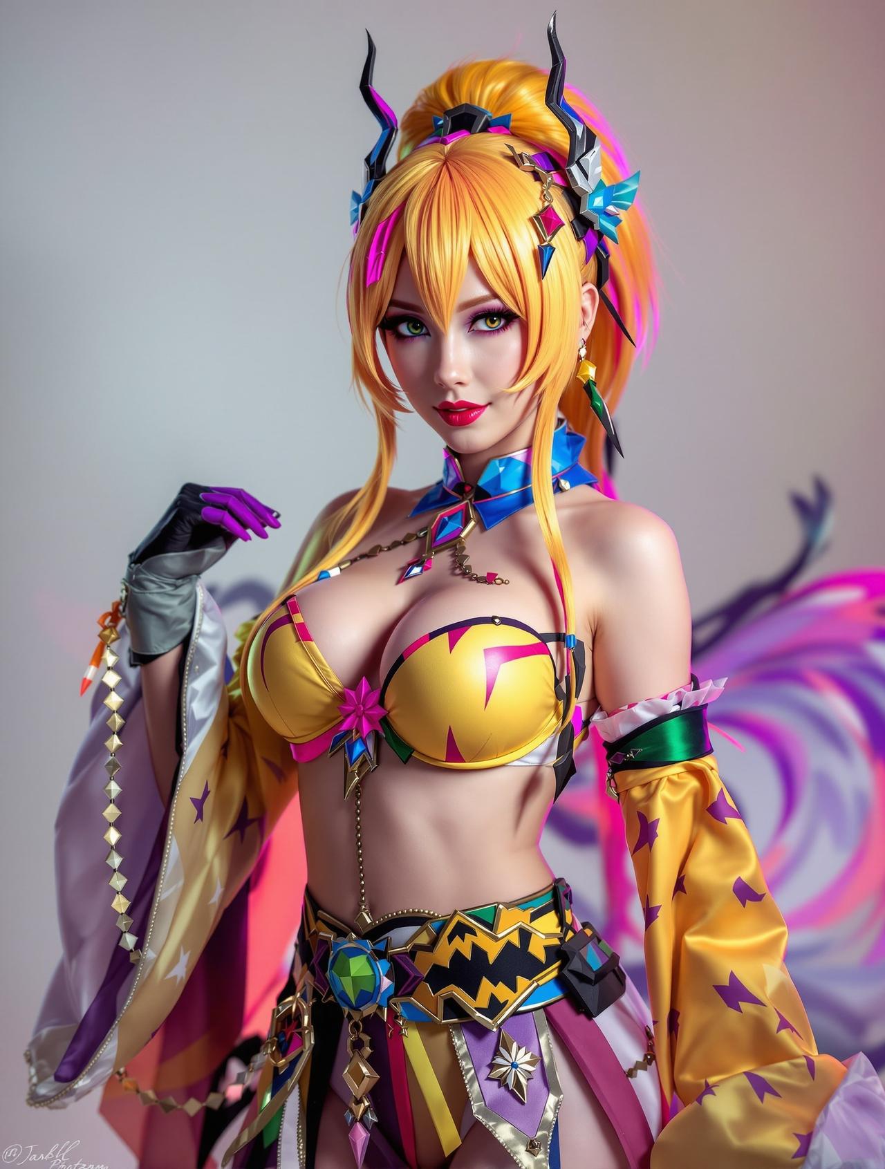动漫角色完美还原 - 美图网Coser写真作品